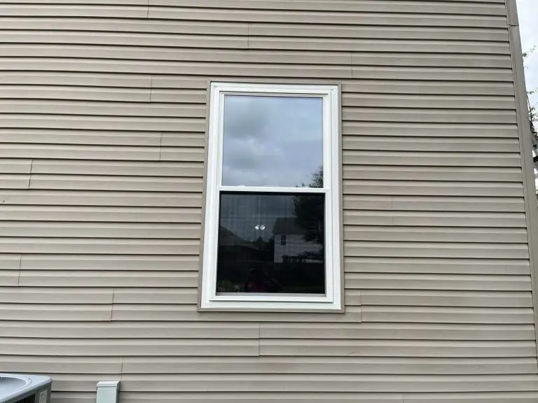 Finished double-hung window replacement in Louisville KY